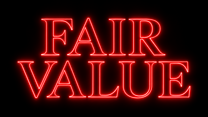 Fair Value in Red laser